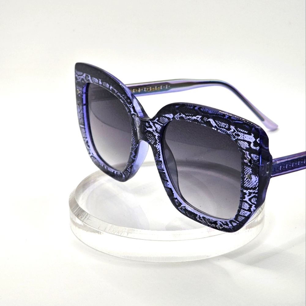 Snakeskin Purple Sunglasses